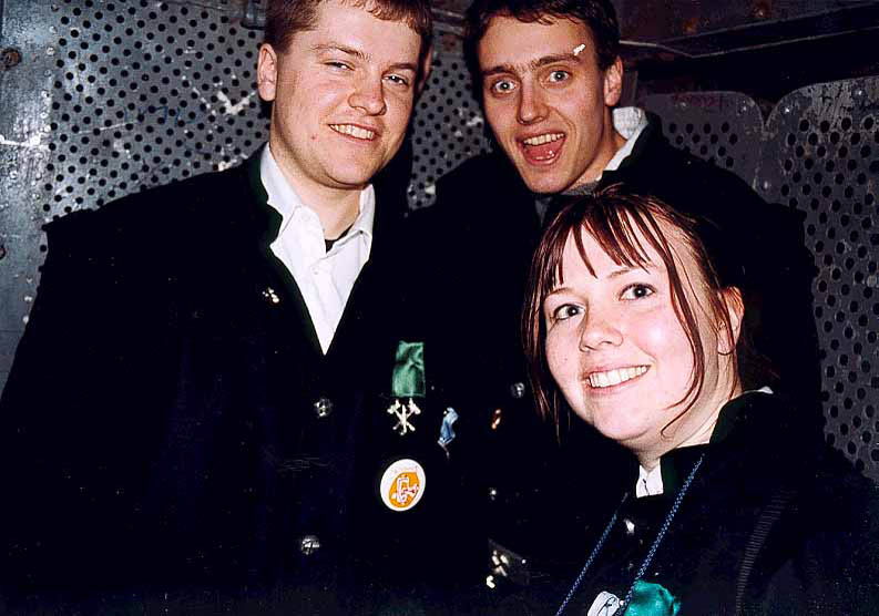 37 - Tore, Espen og  Linda i gruveheisen