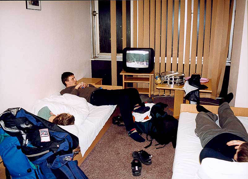 62 - Det andre fine rommet vi fikk. Hallgrim, EspenK og Tore